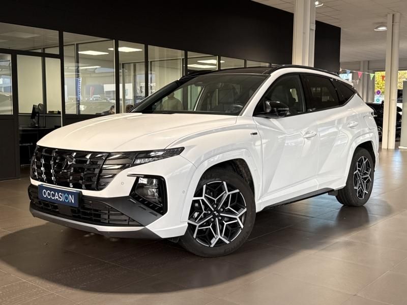 Théobald Occasion Hyundai Tucson Hybride Blanc